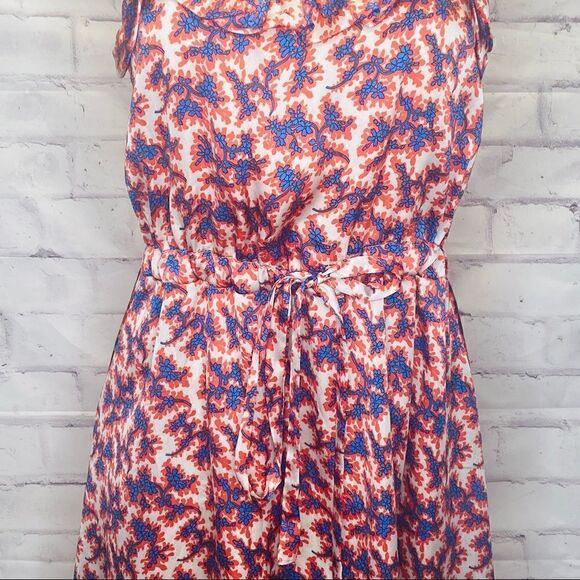 Collective Concepts paisley sleeveless dress with tie waist - Picture 9 of 10